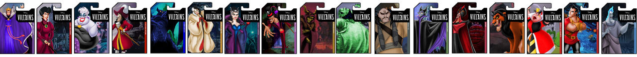 Disney Villains. Part 1 by FanOf2010 on DeviantArt