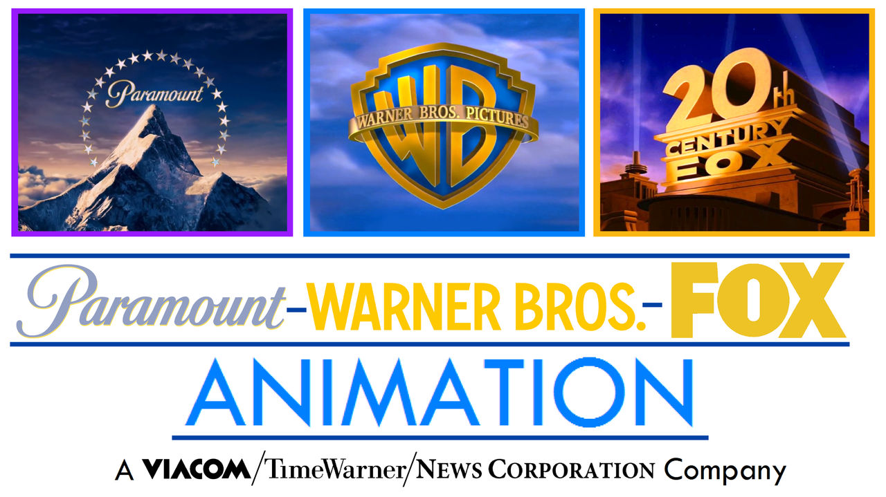 Paramount - Warner Bros. - Fox Animation by FanOf2010 on DeviantArt