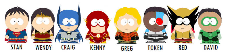 Justice League from South Park.