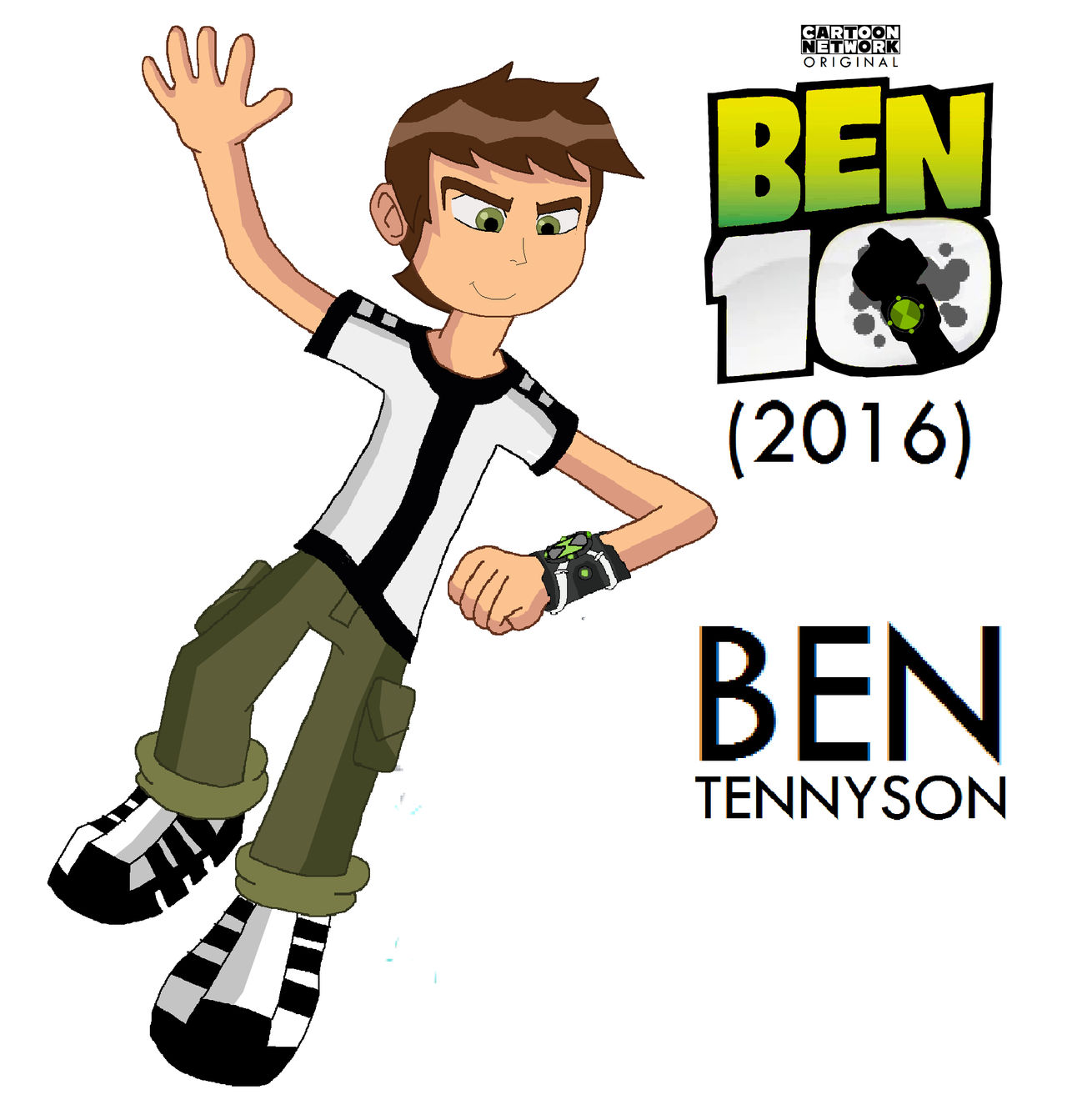 Ben Tennyson Ben 10 Alien Cartoon Network Fan Art PNG, Clipart