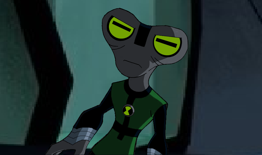 Ben 10 Alien Head - Grey Matter