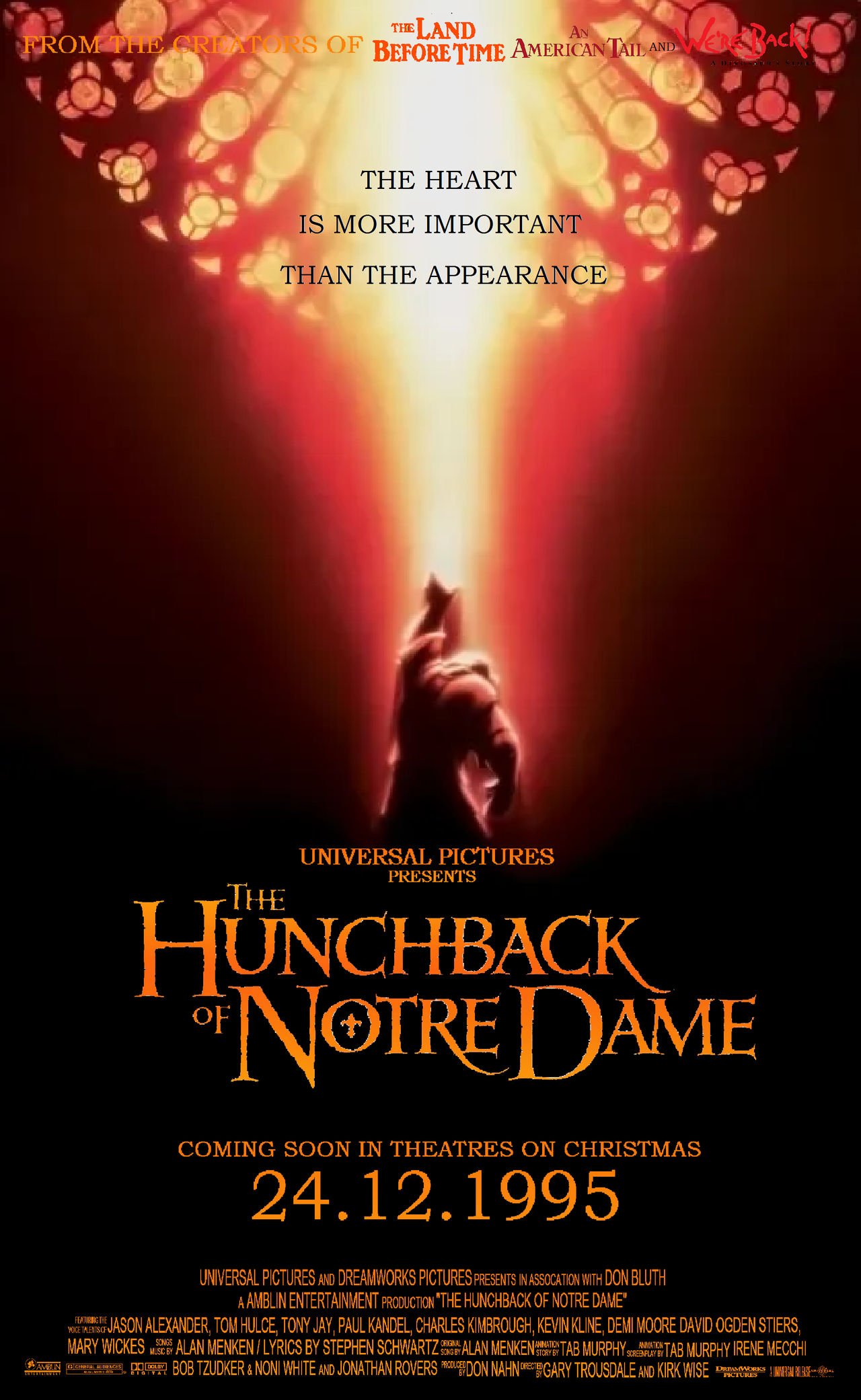 The Hunchback of Notre Dame Poster by FanOf2010 on DeviantArt