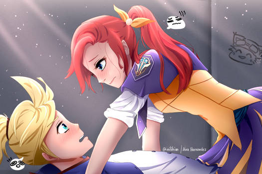 Battle Academia Lux and Ezreal