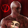 V for Vendetta-Behind the mask