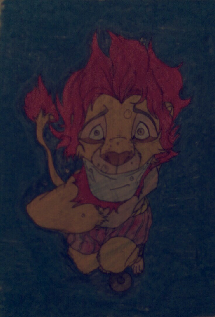 Simba anthro peril by UnderwaterHybrid on DeviantArt