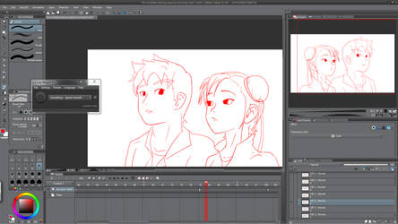 Ryu x Chun-li Storyboard teaser 1!