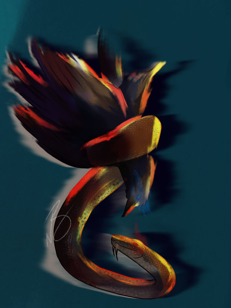 Snake And Bird By Errorcode 417 On DeviantArt snake-and-bird-by-errorcode-417-on-deviantart