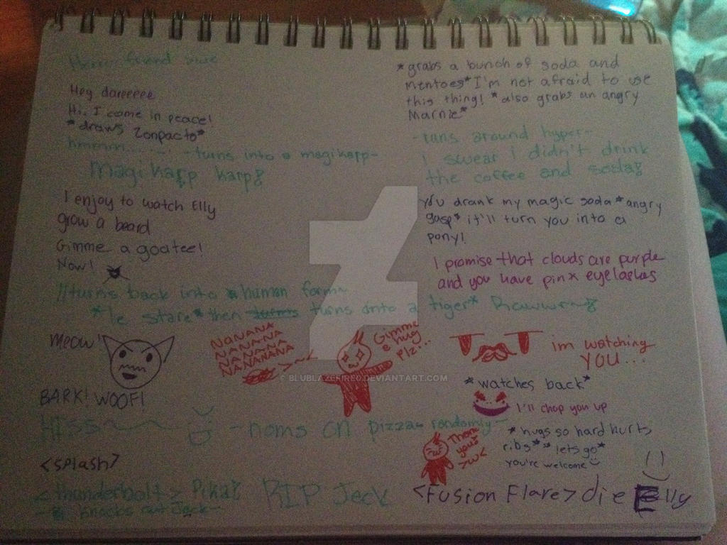 Random Rp...moments...? by BluBlazeFire0 on DeviantArt