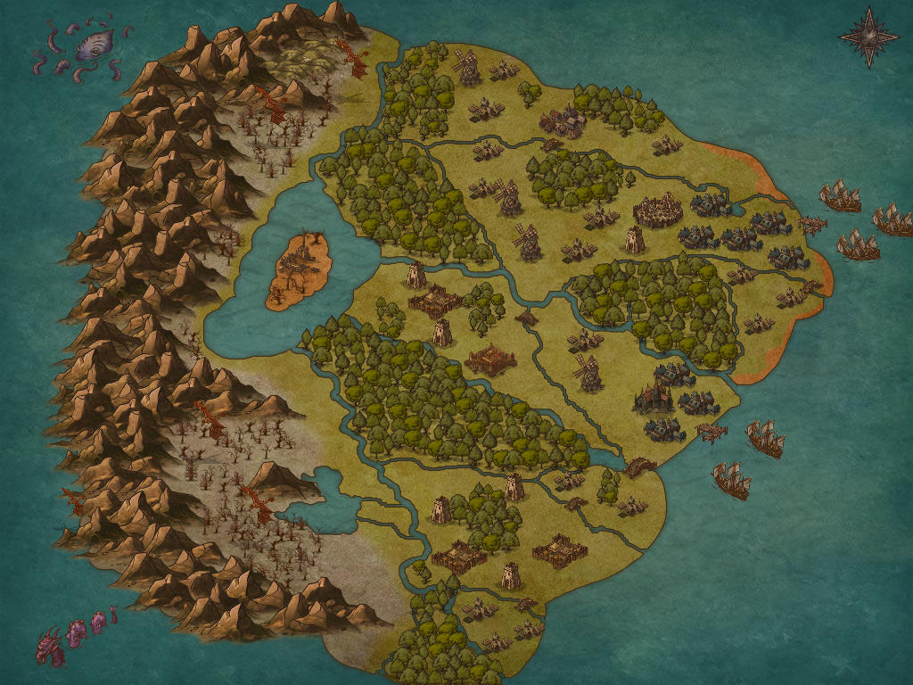 Witcher Map Inkarnate Inkarnate - Map 2 by Bhalthar on DeviantArt