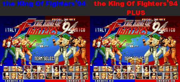 the King Of Fighters 94 Versions by VicSir2000 on DeviantArt