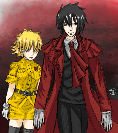 Seras and Alucard