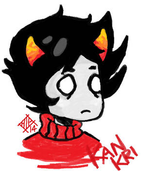 Kankri Vantas doodle