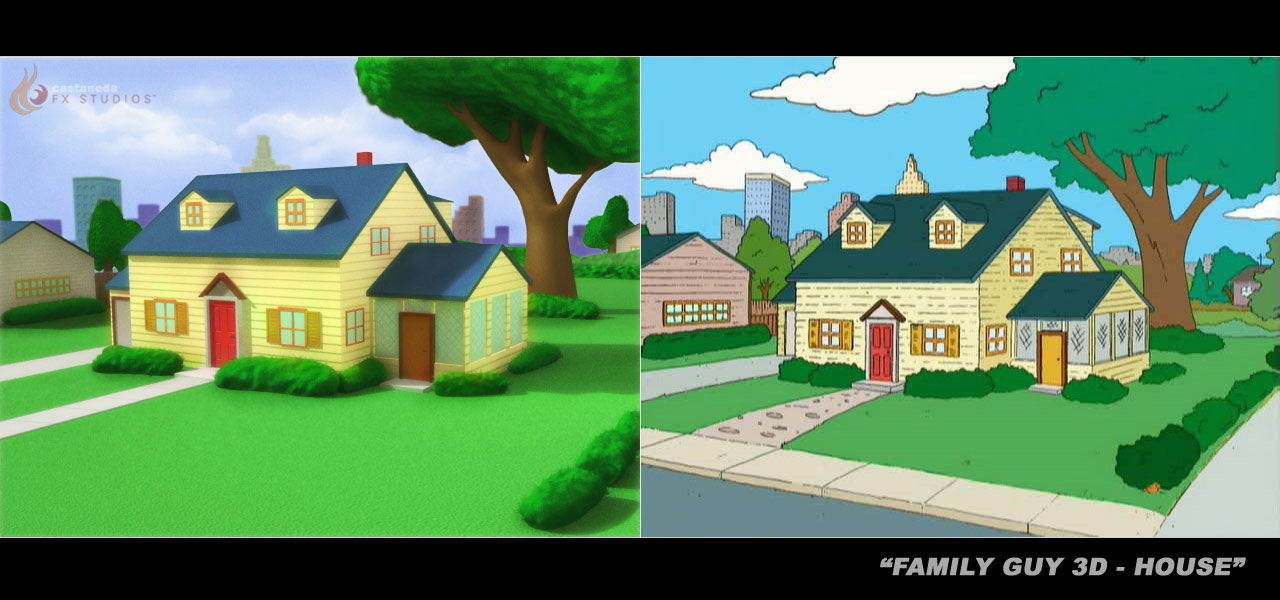 Family Guy House 3D Recreation