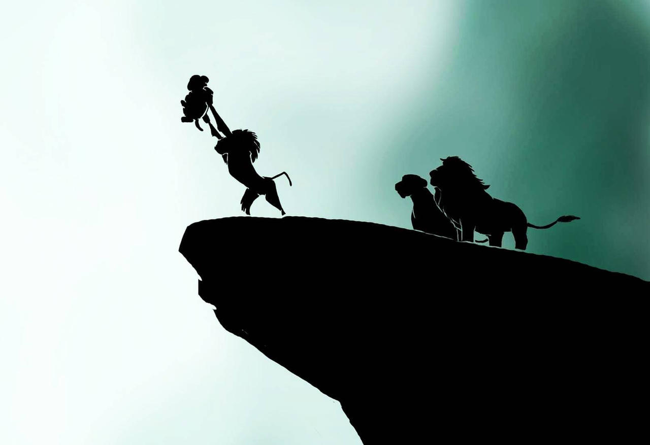 Lion King Silhouette By DizzyDizzy On DeviantArt lion-king-silhouette-by-dizzydizzy-on-deviantart