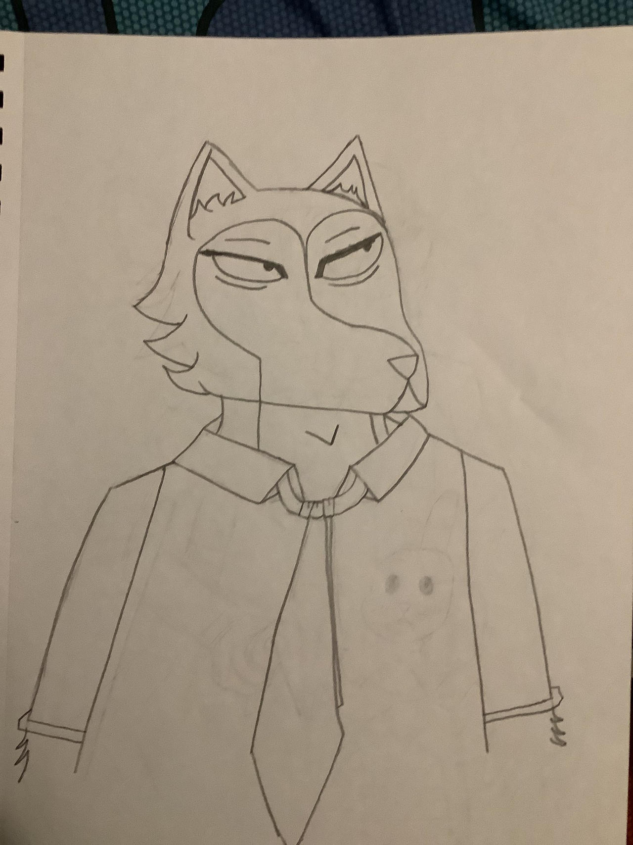 Legoshi Sketch by Jammedjam787512 on DeviantArt