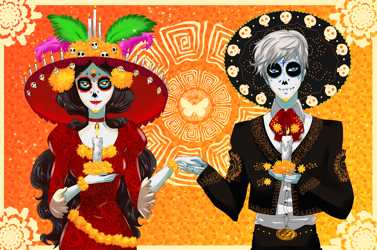 La catrina y la muerte