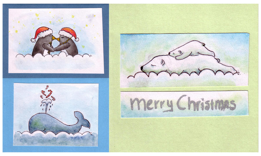 Christmas cards set 3