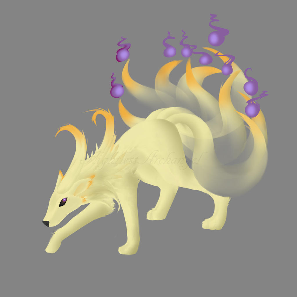 Mega 9 Tails Mega Ninetails WIP by FlightlessArchangel on DeviantArt
