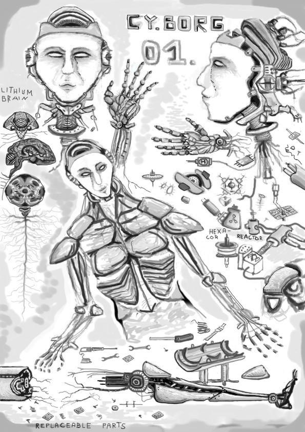 Psyborg Deviantart Cyborg1 by Yatsu47 on DeviantArt