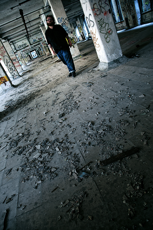 Self Portrait in some ruins