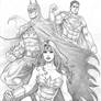 Batman, Superman and Wonder Woman