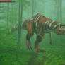 T-Rex forest huntress