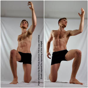 Male Magic Summoning Pose