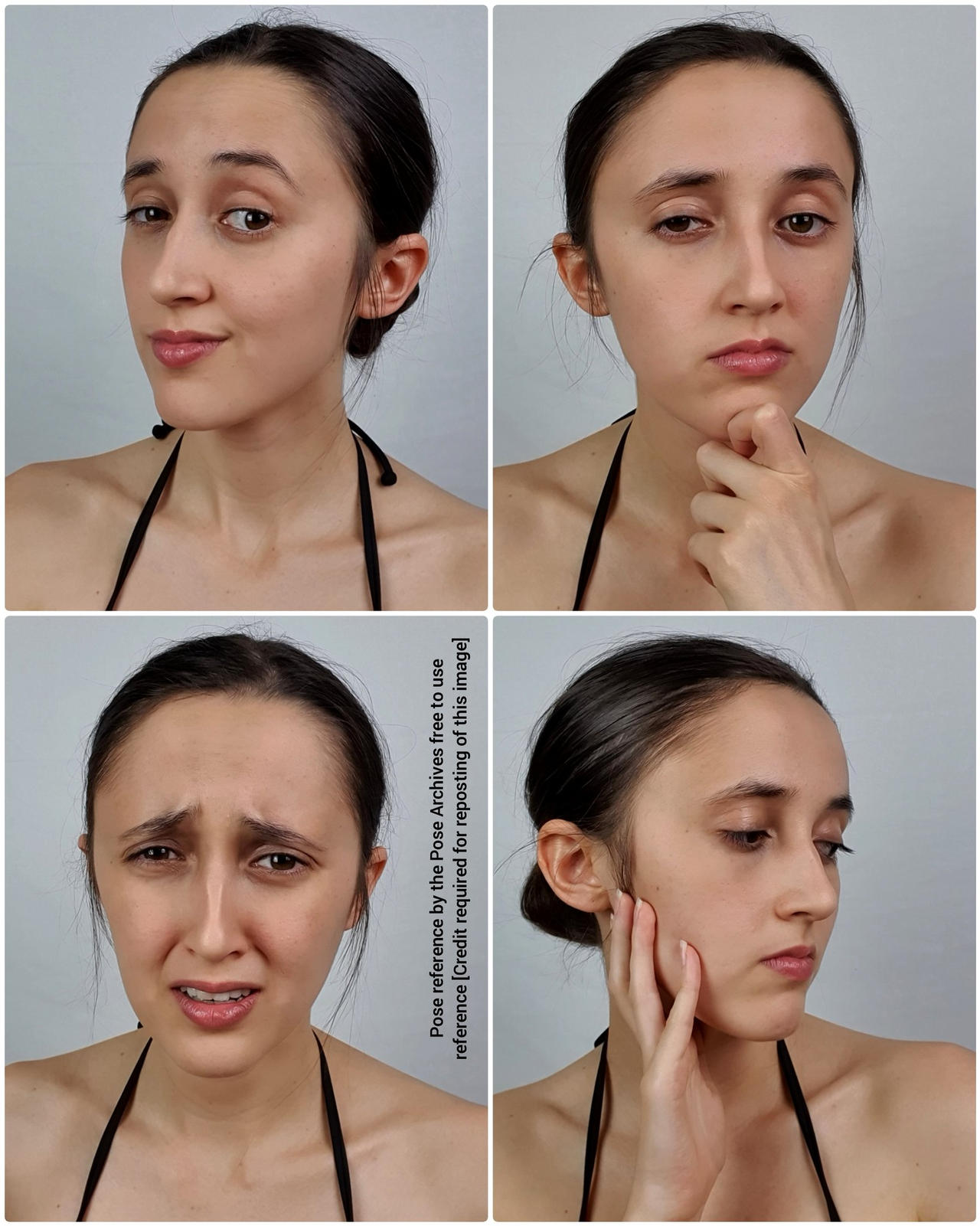 Expressive Body Reference Female Expression Reference by theposearchives on DeviantArt
