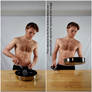 Male Cooking with Frying Pan Pose