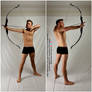 Male Drawing Bow Standing Pose