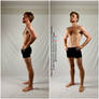Male Standing with Hands on Hips Pose