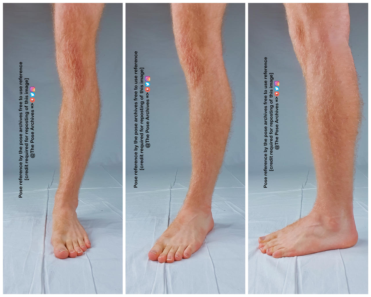 Male Foot Reference by theposearchives on DeviantArt