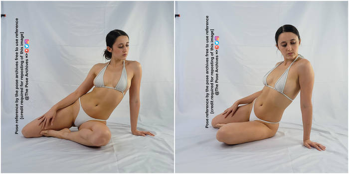 Female Regal Sitting Pose 2