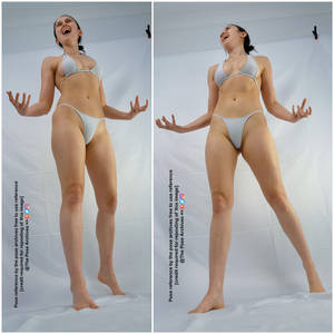 Female Low Angle Maniacal Laughter Pose 2