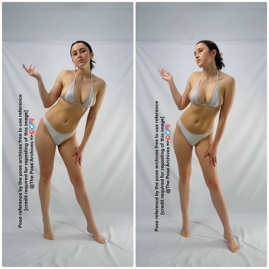 Female Pinup Villain Standing Pose