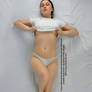 Female High Angle Lying Down with Shirt Pose 2