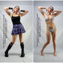 Female Clothed On/Off Pose 1