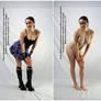 Female Cute Pinup On/Off Pose