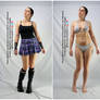 Female On/Off Standing Pose