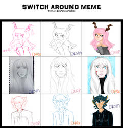 hella great switcharound meme with two great gals