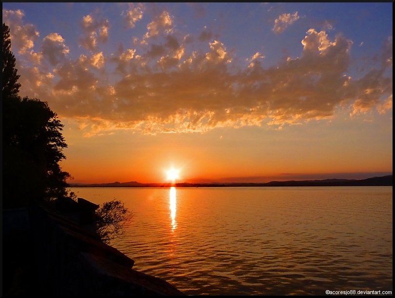 Sunset Lake Constance II