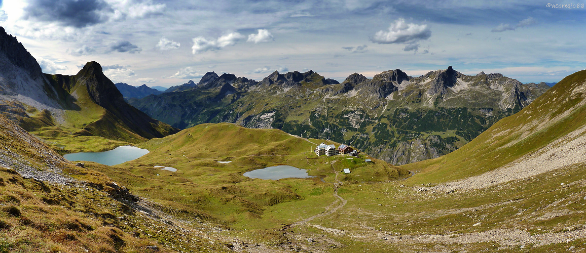 Allgaeu Alps panoramic 5