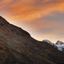 Silvretta evening panorama