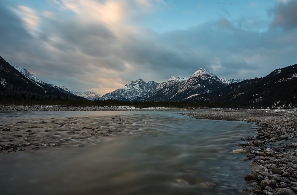 Morning in the Lech valley by acoresjo88