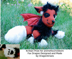 Kiriban Prize Fox Dragon Plush