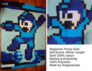 Megaman throw blanket