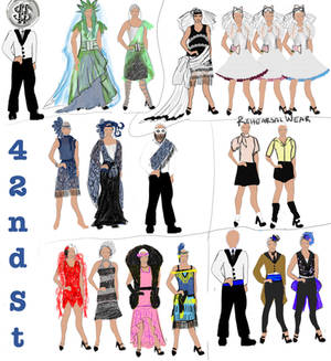 Costume plot 42nd street