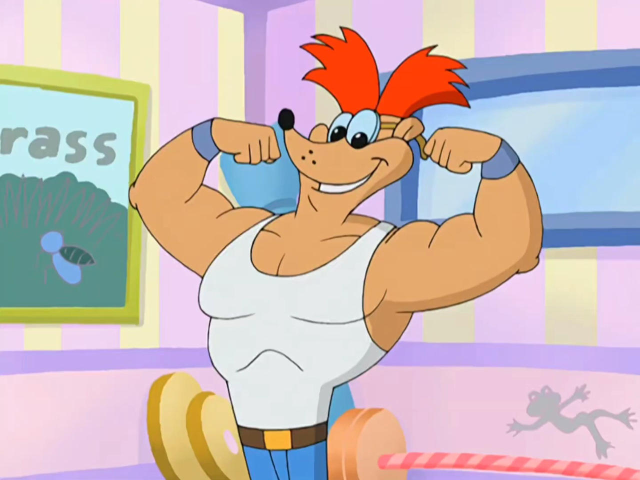 Buff Professor Quigley by RandallHinson on DeviantArt