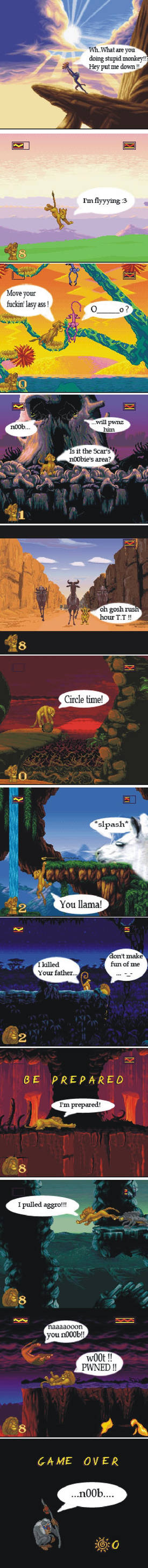 The lion king's story game