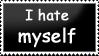 I hate myself -stamp- by charry-photos